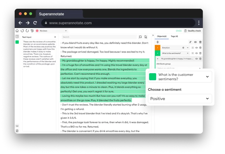 Text annotation tool