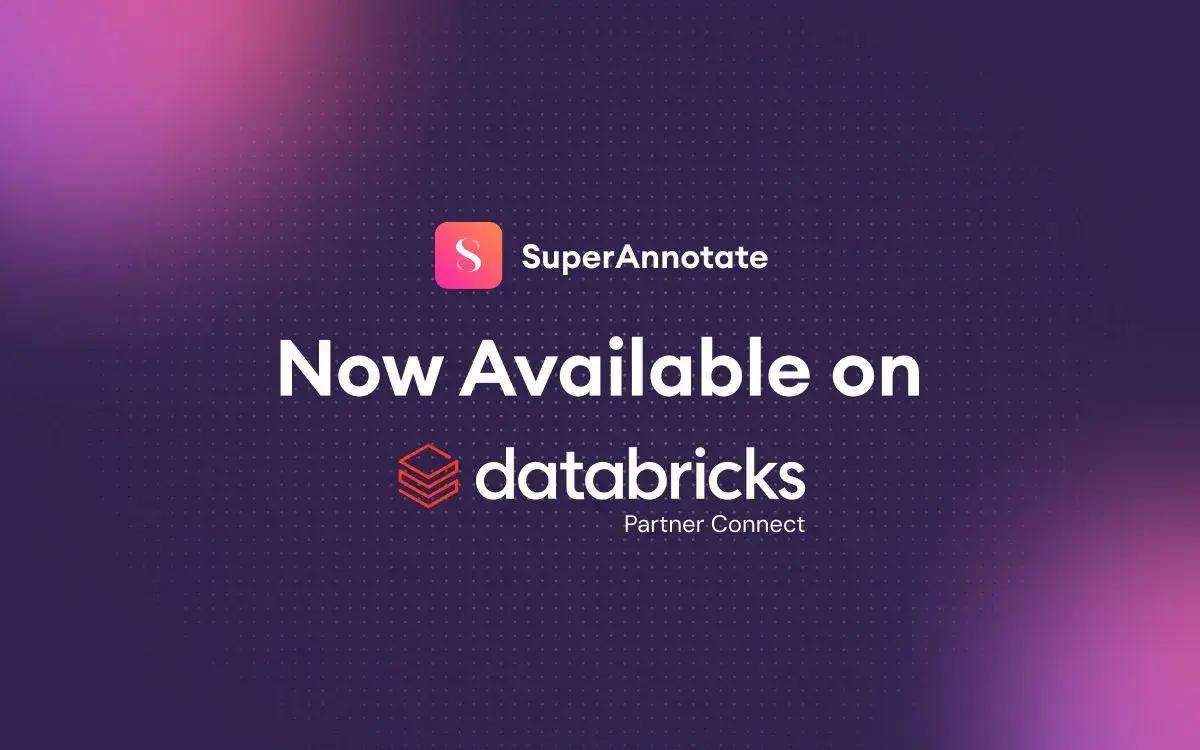 SuperAnnotate joins Databricks Partner Connect