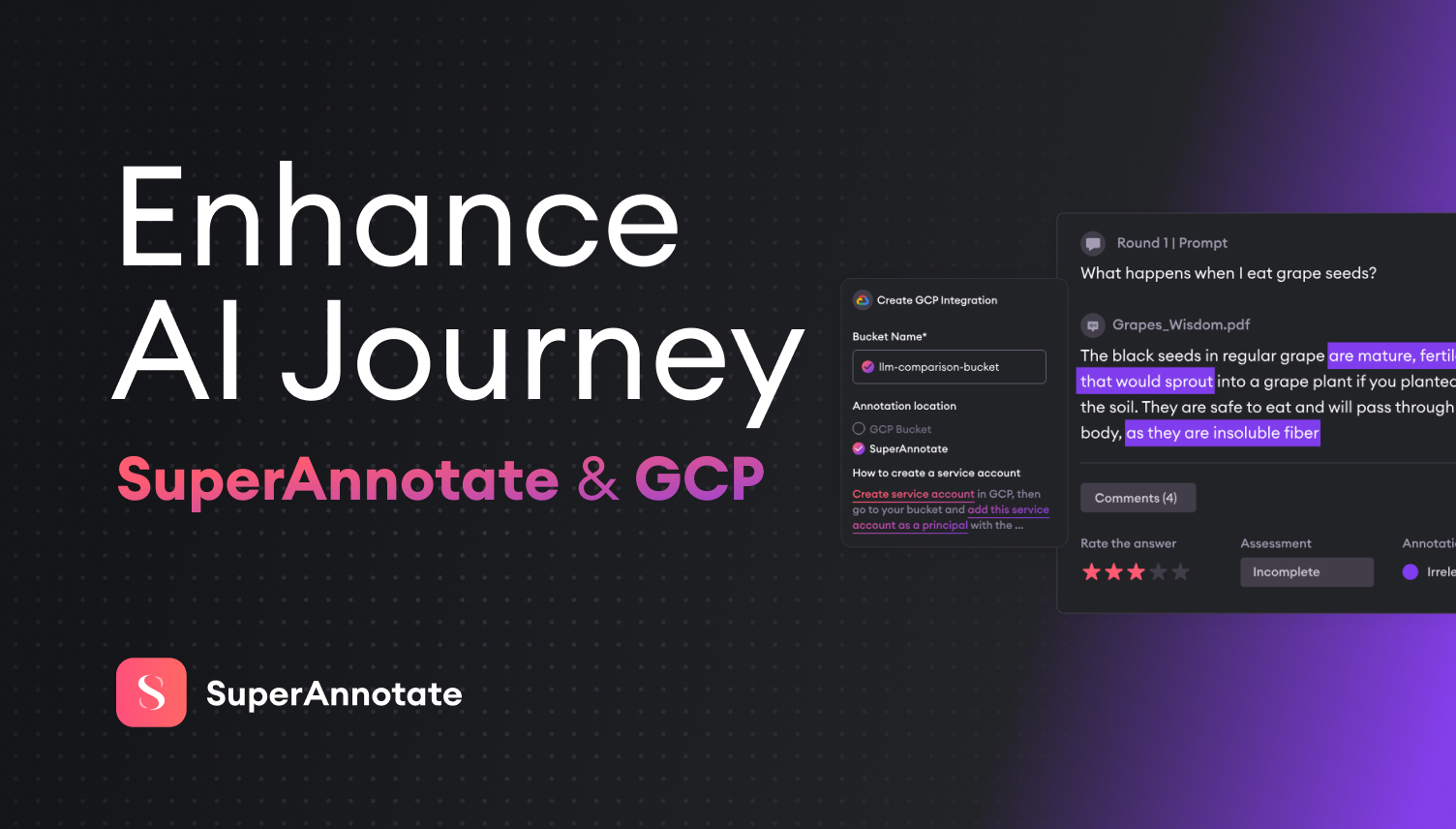SuperAnnotate and Google Cloud partnership